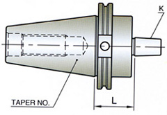 CAT50 JACOBS TAPER ARBOR